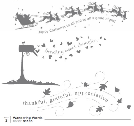 Wandering Words Stamp Set